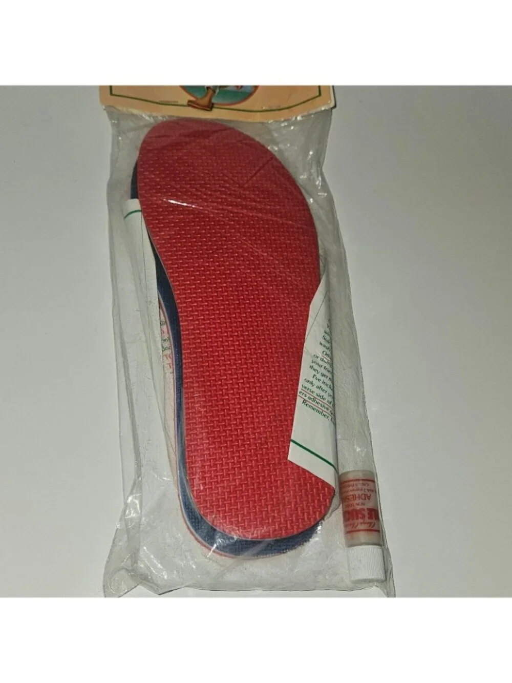 VTG NOS 2 Pkgs Cheap Charlie's Sole Suckers From Hawaii Topless Sandal Lot READ